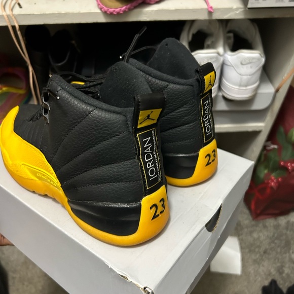 fake black and yellow 12s